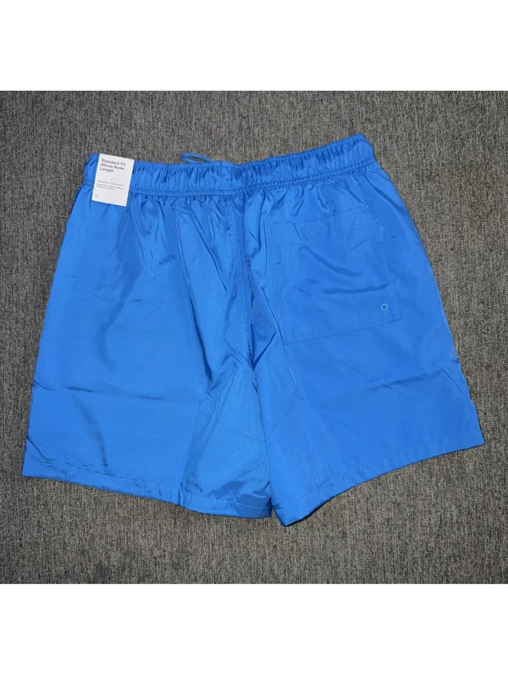 Nike Club Flow Men Medium Woven Lined Shorts Lt. Photo Blue/White FN3307-435 New